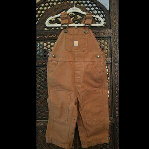 Carhartt Baby Overalls 12Month Brown